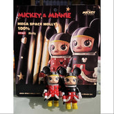 MOLLY MICKEY & MINNIE MEGA SPACE MOLLY 100% Limited edition